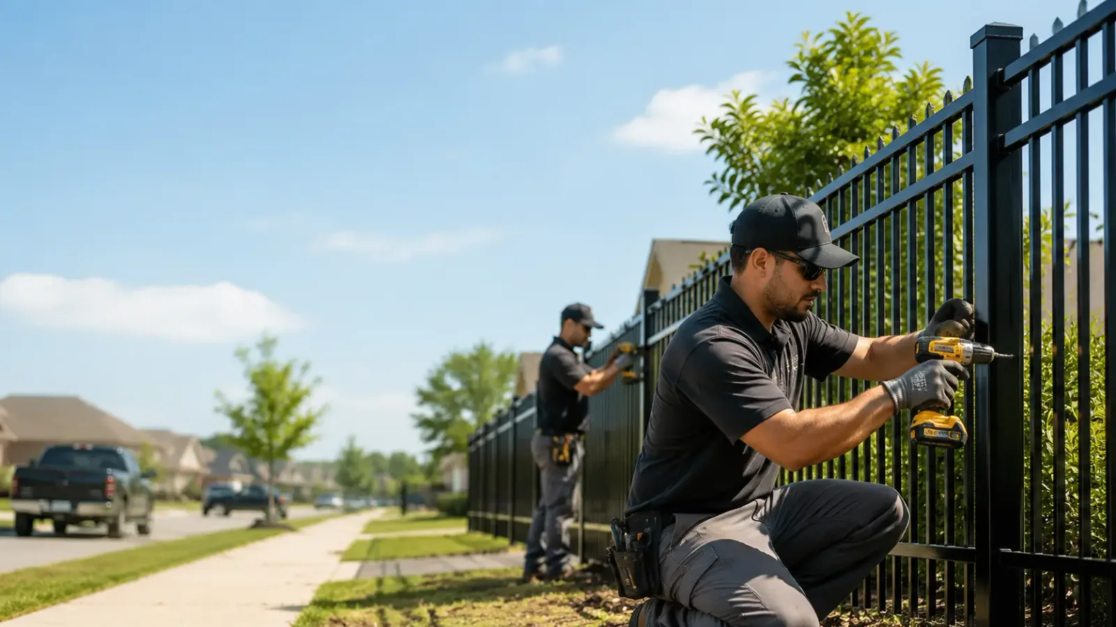 Metal Fence Installation in White Oak, GA